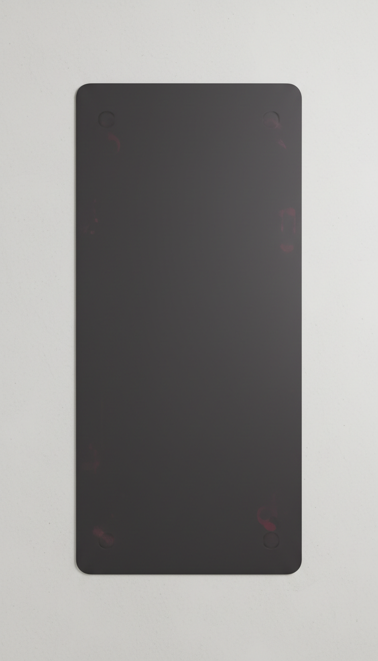 Deep Charcoal Custom Yoga Mat