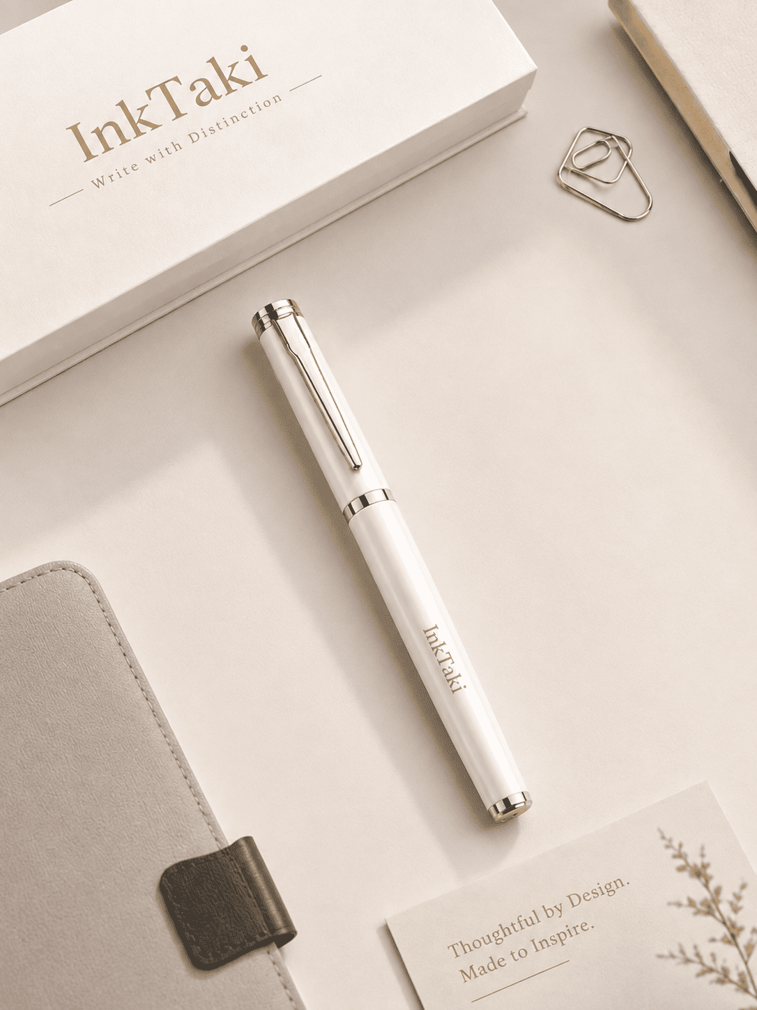 Custom Fountain Pen with Logo Engraving